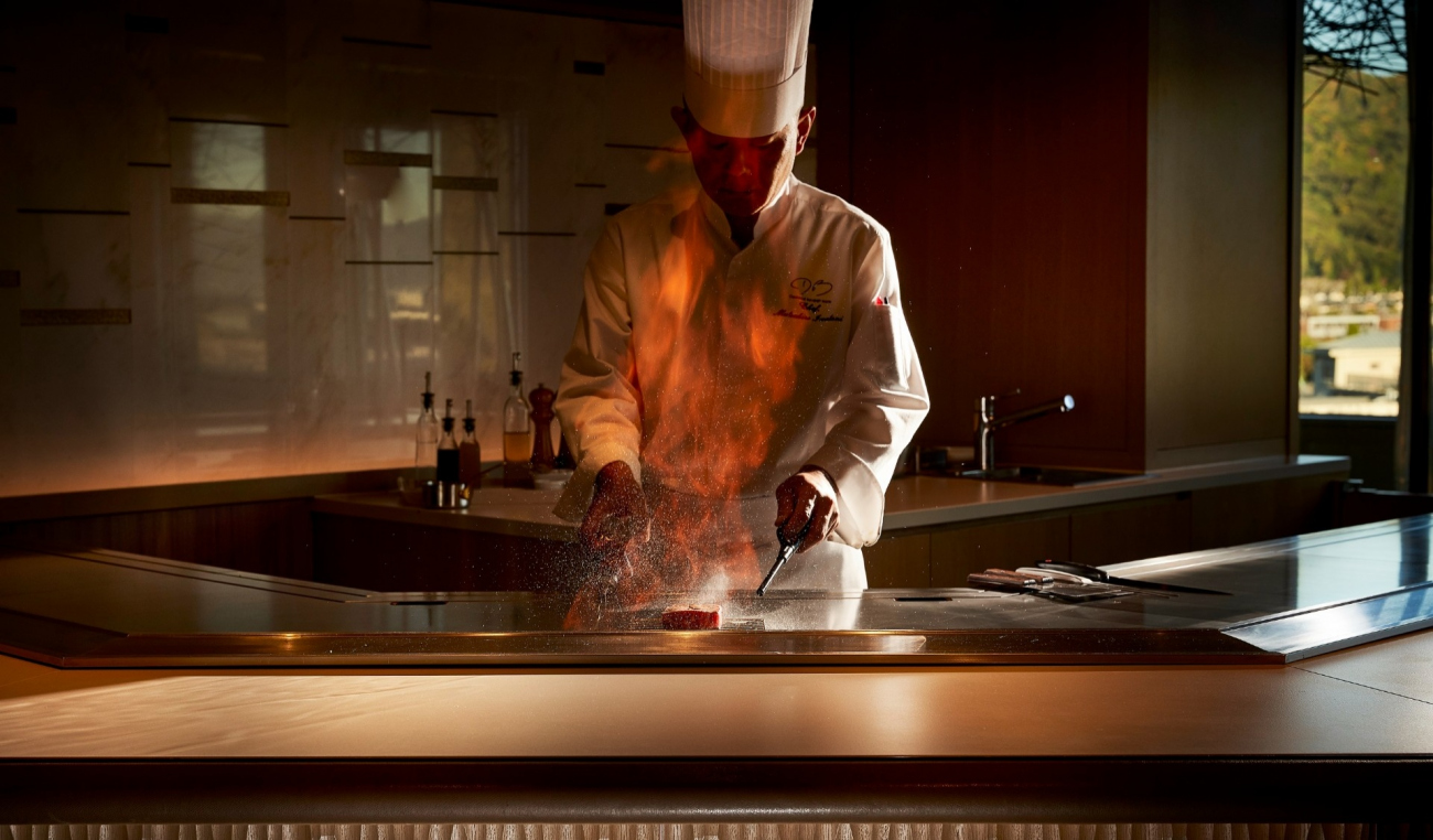 Dominique Bouchet Kyoto「Le Teppanyaki」