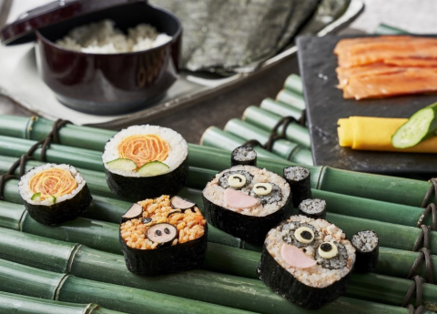 画像：ウェスティン都ホテル京都 親子で楽しむ巻き寿司体験