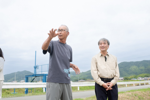 中西さんと栗野料理長