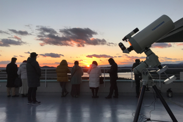 マジックアワーと星空観察会