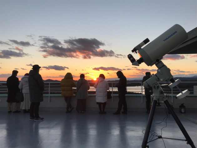 マジックアワーと星空観察