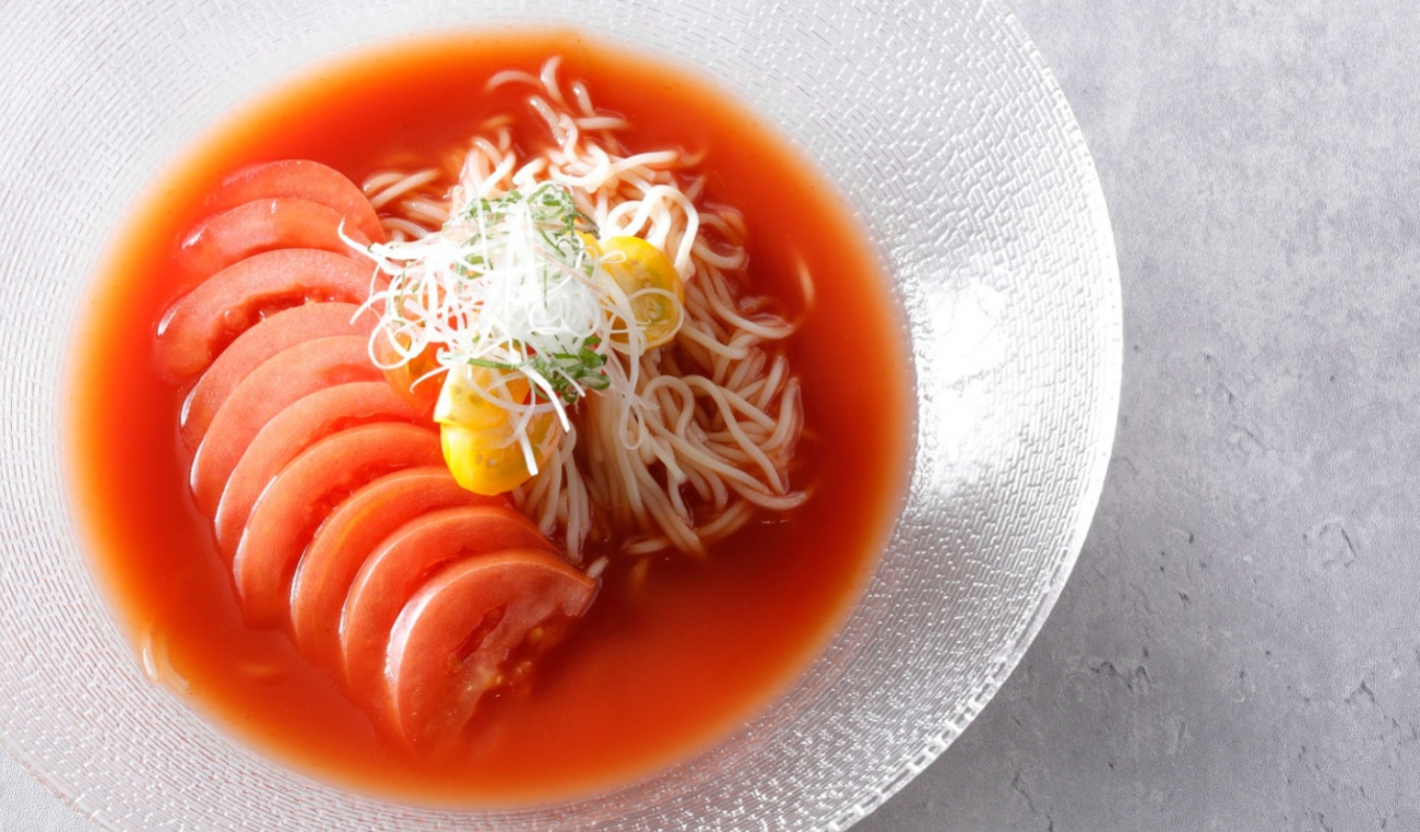 画像：トマト冷麺