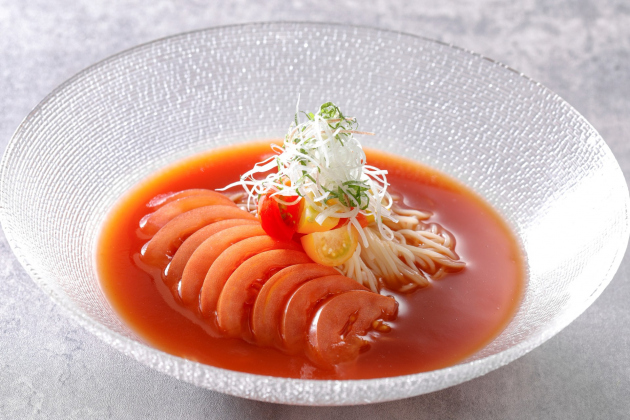 画像：トマト冷麺