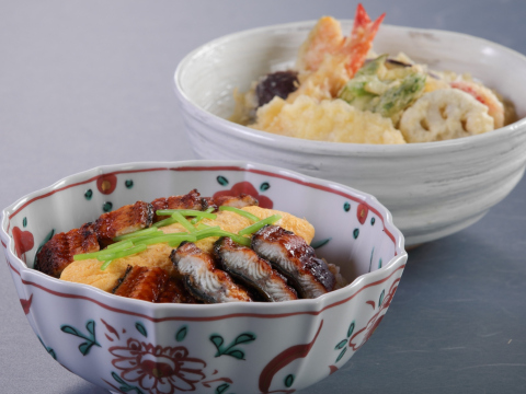 画像：鰻丼・天丼