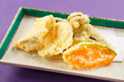 たかみくらファームのいちじくと野菜の料理イメージ