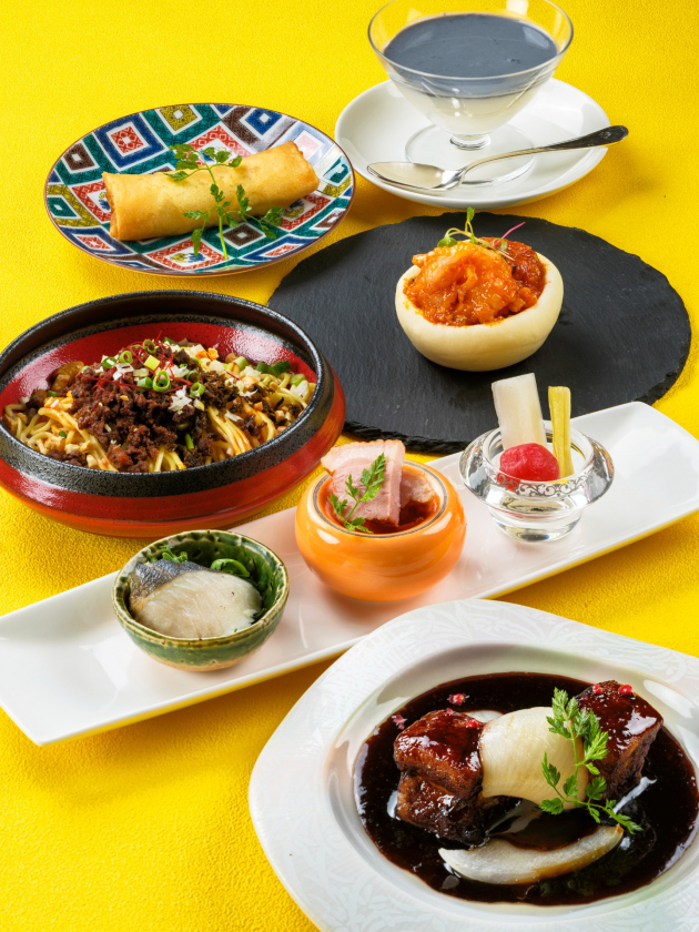 中国料理 四川：茜コースの料理イメージ