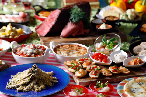 画像:COOKA「イタリアンブッフェ」ディナー集合イメージ