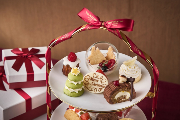 クリスマスアフタヌーンティー上段