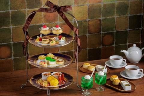 画像：都ホテル 四日市_アフタヌーンティー レトロ喫茶