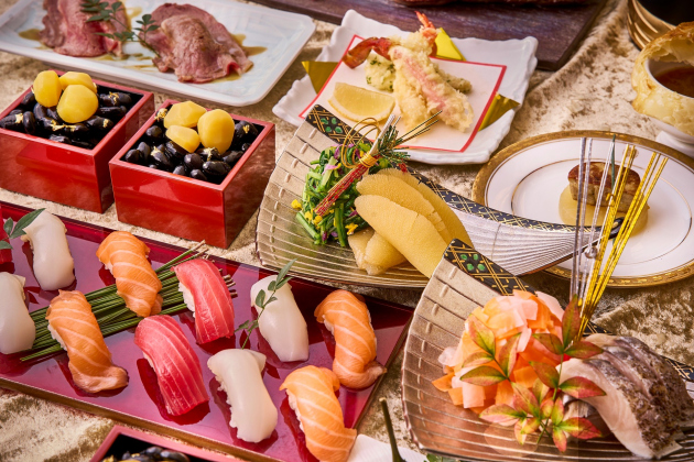 新春プレミアムバイキング2026料理イメージ図