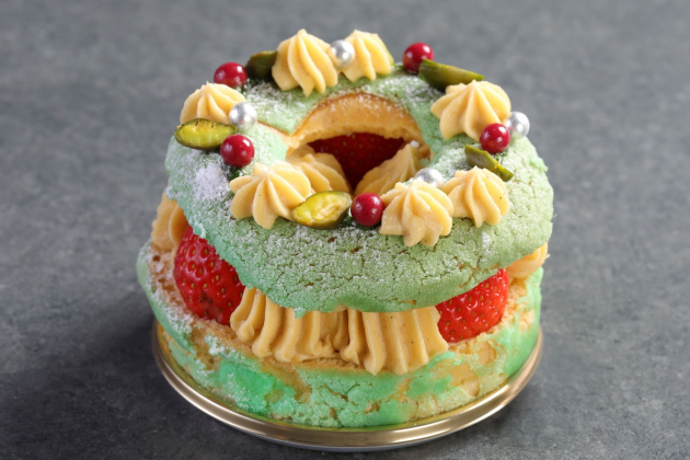 画像：クリスマスリース