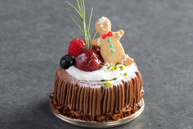 画像：ブッシュドノエル