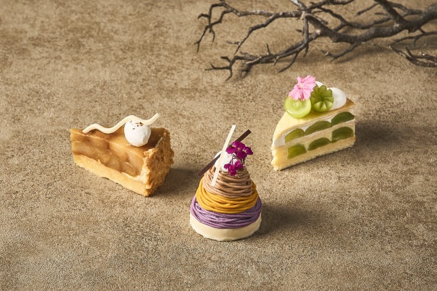 「秋の味覚」ケーキ