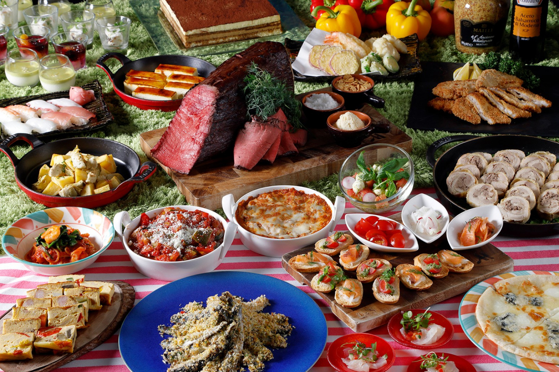 画像：COOKAのディナーブッフェ