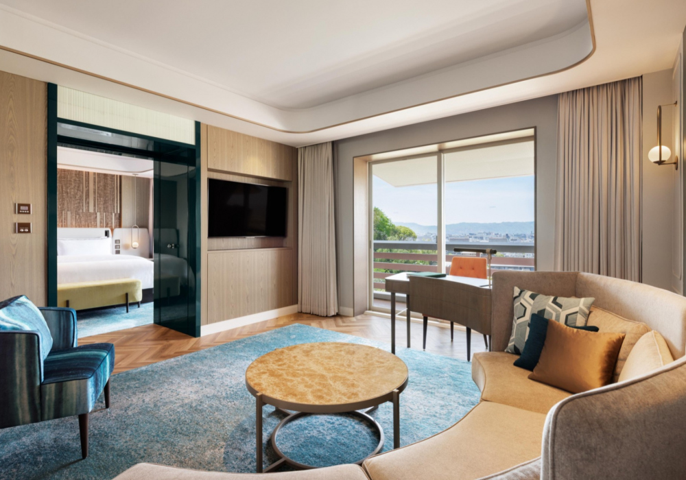 ジュニアスイート平安京ビュー 1キングベッド