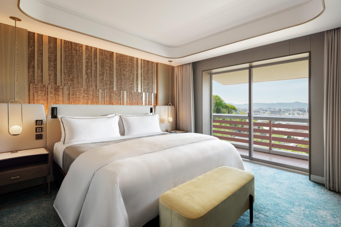 ジュニアスイート平安京ビュー 1キングベッド