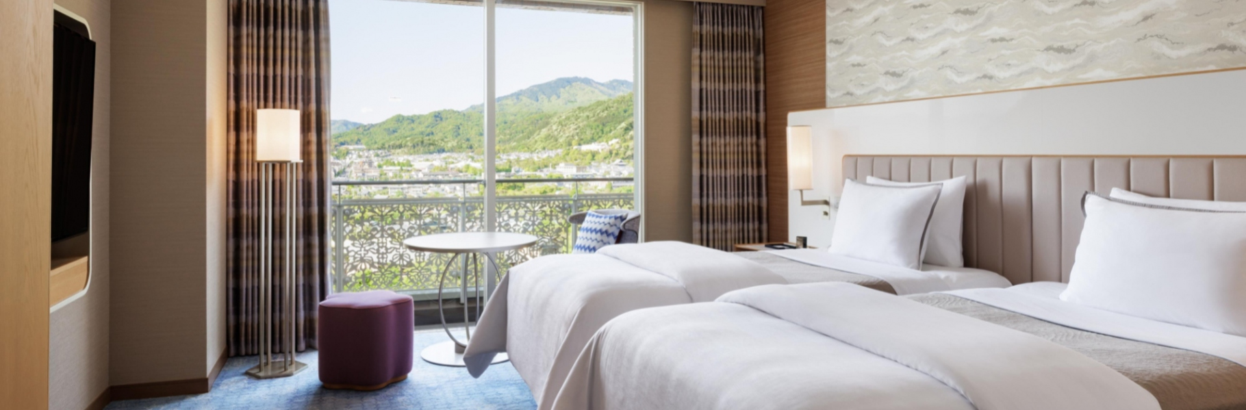 デラックス平安京ビュー ツイン または キング