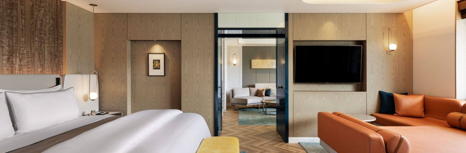 ラグジュアリースイート平安京ビュー 1キングベッド