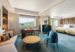 ジュニアスイート平安京ビュー 2ダブルベッド