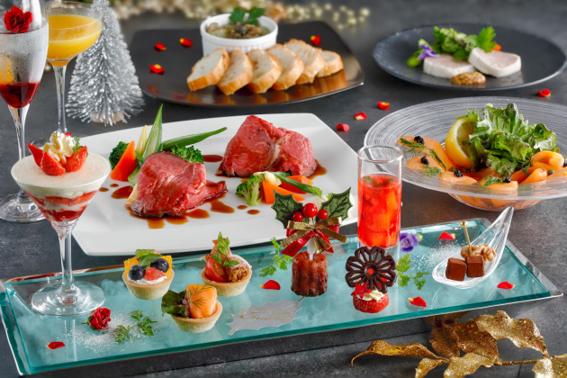 画像：クリスマスナイトカフェ×肉バル ペアプラン