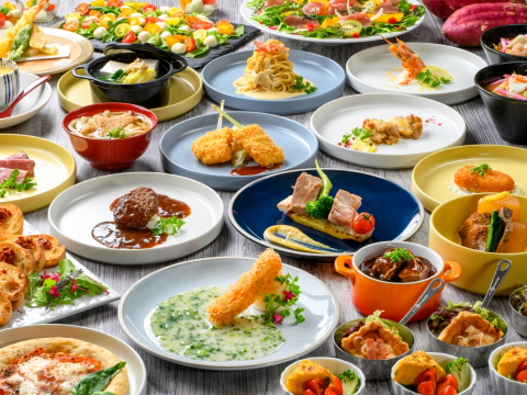 オーダー＆ハーフブッフェイメージ