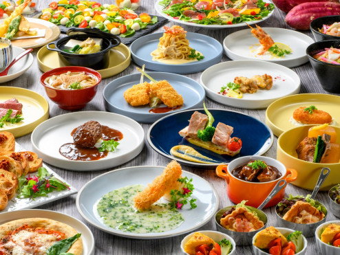 オーダー＆ハーフブッフェイメージ