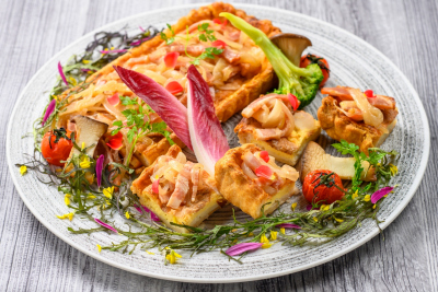 ベーコンのキッシュ｜オーダー＆ハーフブッフェイメージ