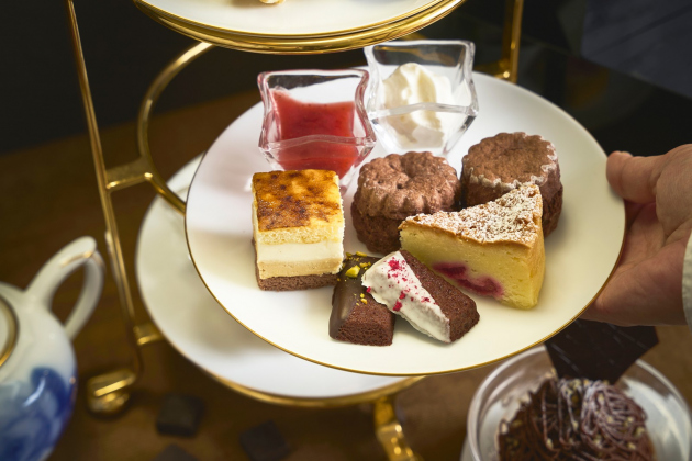 チョコレートアフタヌーンティー中段