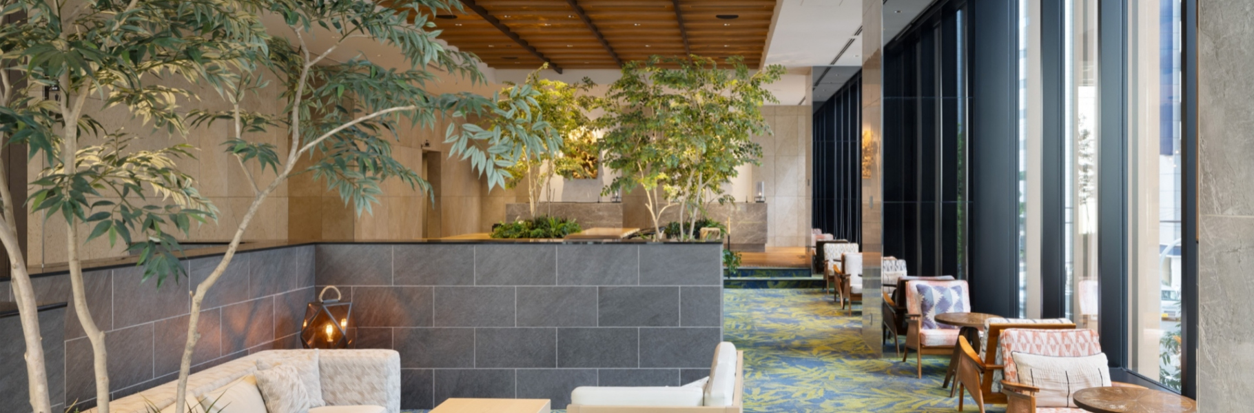 宿泊者専用ラウンジ