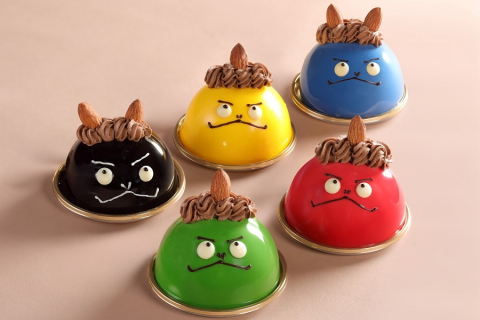 画像：シェラトン都ホテル大阪_節分スイーツ「鬼ケーキ」