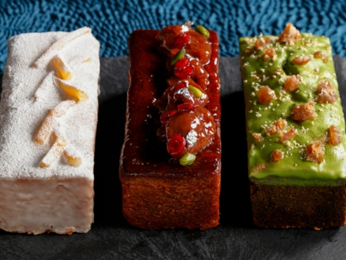 画像：M-Boutiqueの新作パウンドケーキ3種類