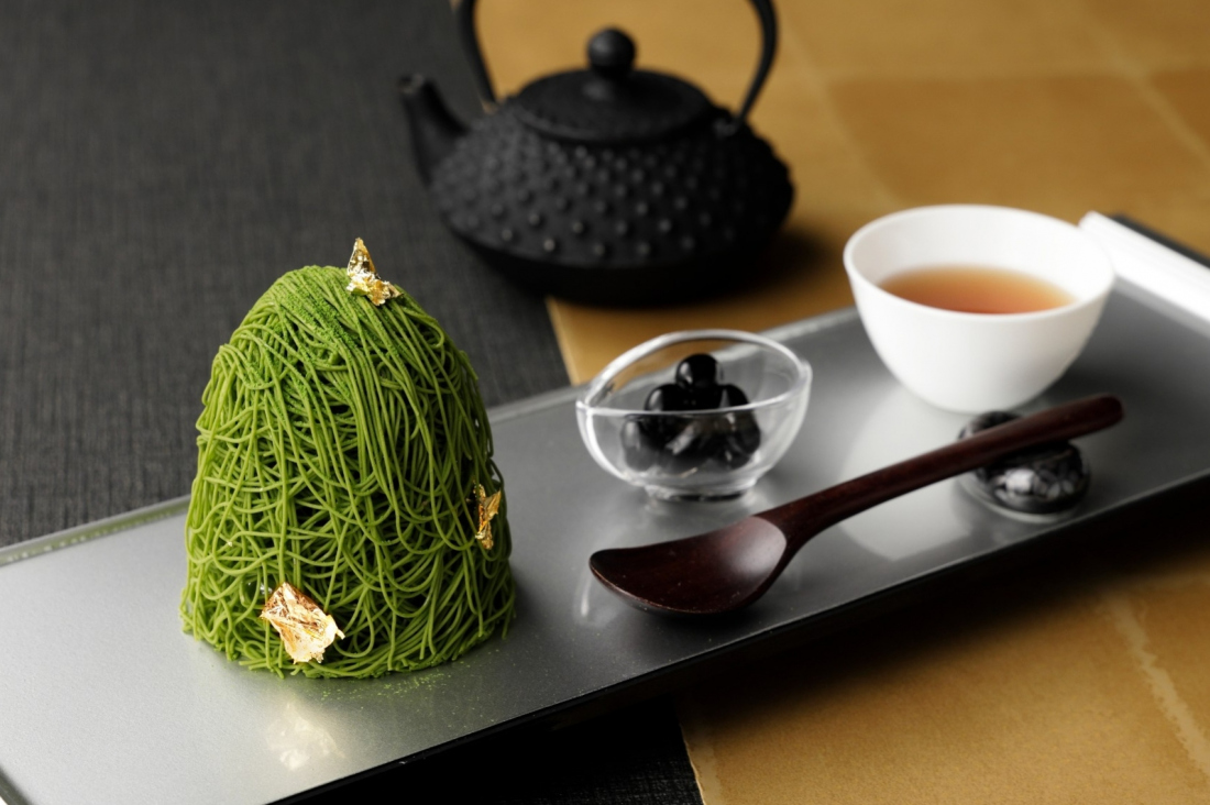 画像：LOUNGE PLUSの抹茶モンブラン「モンブラン テ・ヴェール」