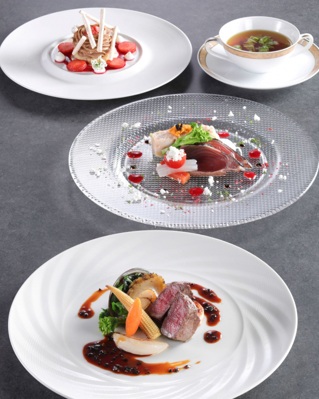 画像：ステーキディナー