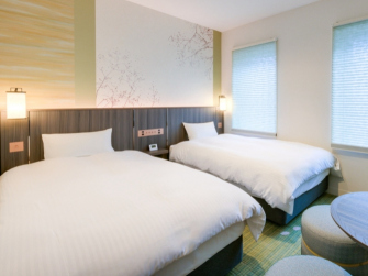 【デラックス２名１室】気軽にお得に便利に♪京都に宿泊（素泊まり）