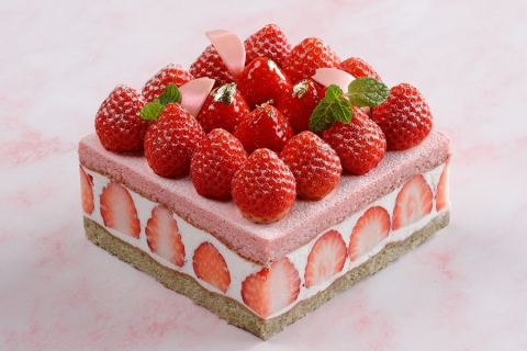 画像：シェラトン都ホテル大阪_ひなまつりケーキ