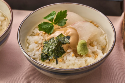 一番出汁の鯛茶漬け (平日限定) 