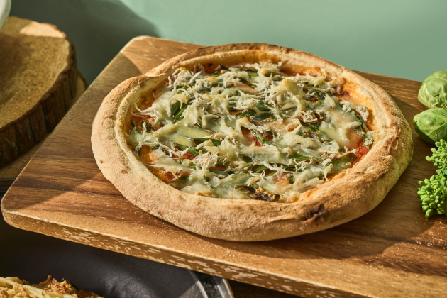 シラスと九条ねぎのピッツア