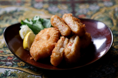 ビストログルメブッフェ：蟹クリームコロッケ