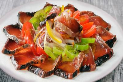 かつおのミキュイと香味野菜のメランジェ｜オーダー＆ハーフブッフェイメージ