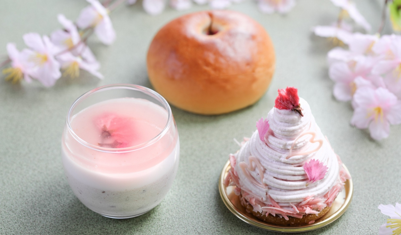 画像：桜スイーツ