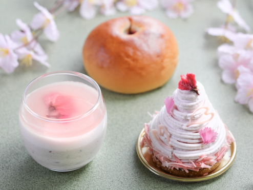 画像：桜スイーツ