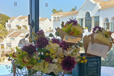 画像：都リゾート 志摩 ベイサイドテラス_館内装花