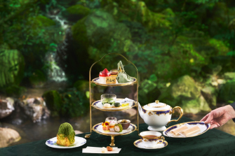 たねやコラボレーションアフタヌーンティー「吉水八景」