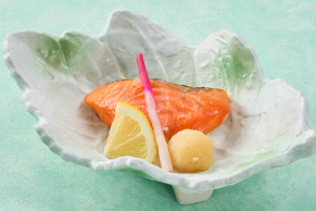 日本料理つのくに：銀鮭塩麹焼きの料理イメージ