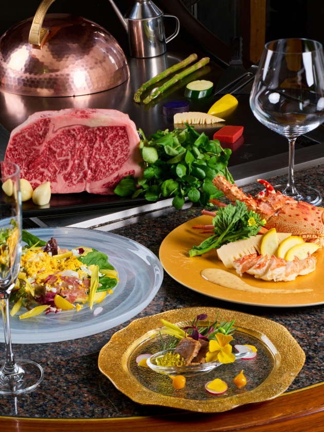 鉄板焼 貴布祢：モワコースの料理イメージ