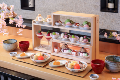 画像：和のアフタヌーンティー