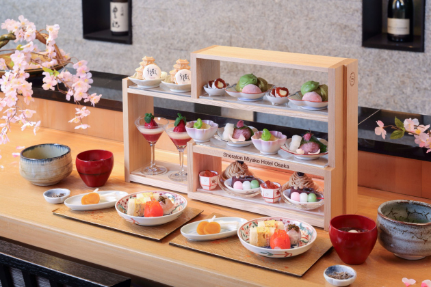 画像：和のアフタヌーンティー