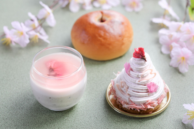 画像：桜スイーツ