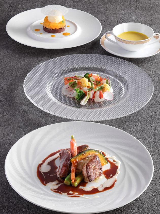 画像：ステーキディナー