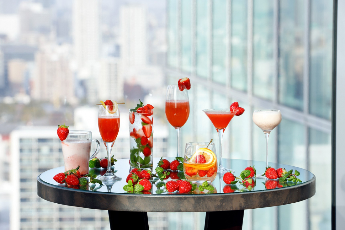 画像：BAR PLUS「いちごカクテルプロモーション」